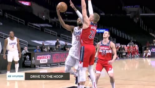 【NBA集錦】半節(jié)爆砍12分 保羅喬治瘋狂表演首節(jié)開啟