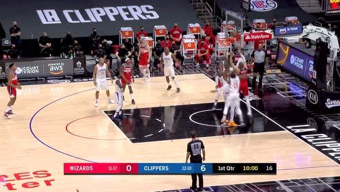 【NBA集錦】瞞天過海 韋少妙傳瓦格納籃下吃餅