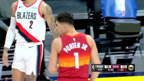 【NBA集锦】自己不打无私奉献 约老师妙传小波特底角三分一箭穿心