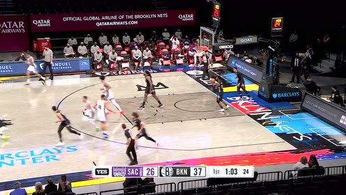 【NBA集锦】哈里伯顿小手一抖送妙传 巴格利腾空而起空接暴扣