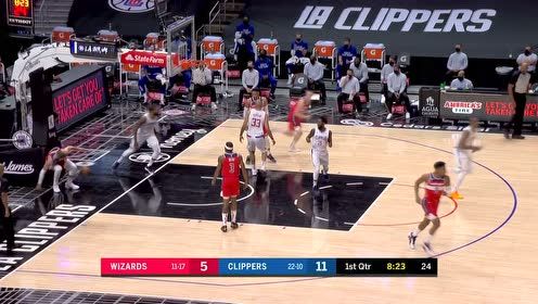 【NBA集錦】突破得分一條龍 喬治千里單騎飛身上籃