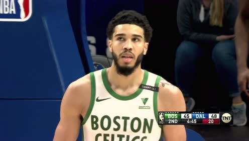 【NBA集錦】如水銀瀉地一般爽心悅目 東契奇突破分球考利-斯坦雙手暴扣