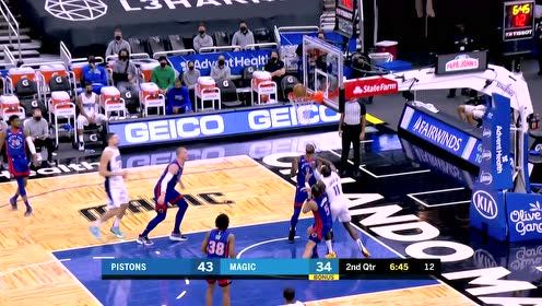 【NBA集锦】这技术没话说 武切维奇销魂转身勾手命中