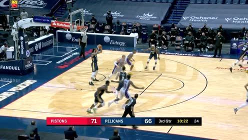 【NBA集錦】一夫當關(guān)萬夫莫開 亞當斯籃下遮天大帽