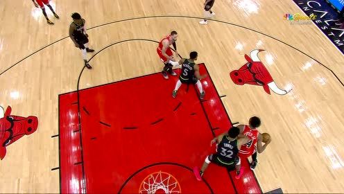 【NBA集錦】內(nèi)線腳步真扎實(shí) 卡特地位強(qiáng)打唐斯轉(zhuǎn)身上籃命中