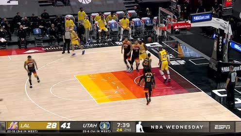 【NBA集锦】总算宣泄了心中怒火!塔克击地助飞詹姆斯气势冲冲空切砸扣
