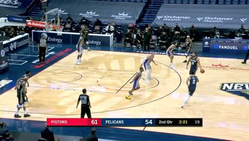 【NBA集錦】英格拉姆流星追月 亞當斯籃下擎天暴扣