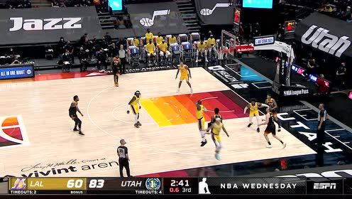 【NBA集锦】大喊一声牛皮!米切尔漂移三分颜射詹姆斯