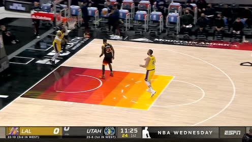 【NBA集锦】开局先来个下马威!康利火热三分还没完抢断詹皇上篮得手豪取五分