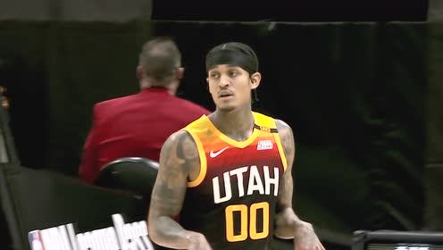 【NBA集锦】听说有人瞧不起我们?爵士连续三记三分似倾盆大雨浇灭湖人气焰