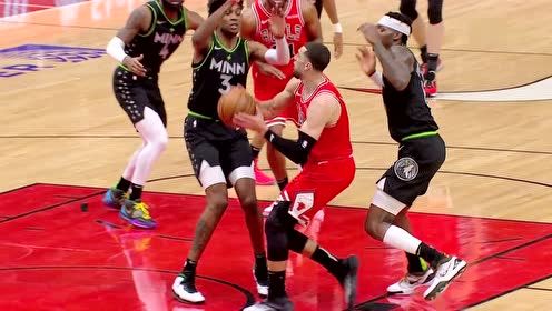 【NBA集錦】姿勢簡直美如畫 拉文漫步云端大回環(huán)拉桿上籃