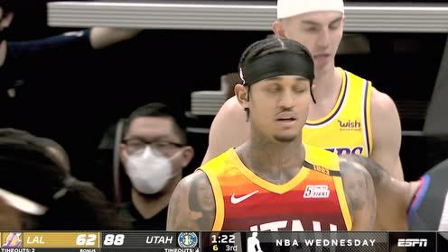 【NBA集锦】你投个试试!卡鲁索死盯克拉克森待其出手直接扇飞