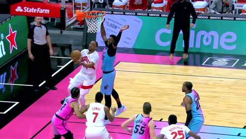 【NBA集錦】如入無(wú)人之境 鮑威爾底線殺入左手回頭望月