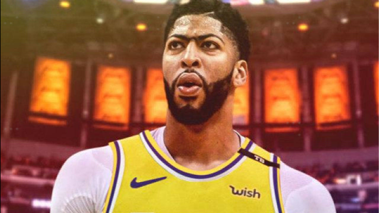 【NBA集锦】湖人球迷想念他吗？浓眉赛季十佳球：连线詹皇送暴扣+花式三分太秀