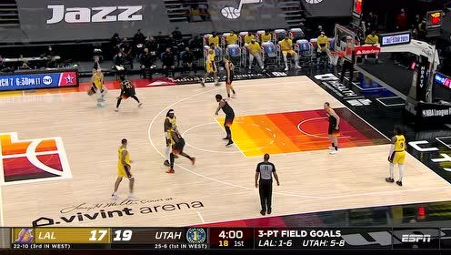 【NBA集锦】能传就不杠!博格达当着詹皇面直传奥尼尔空位三分涮网而入