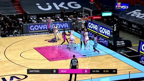 【NBA集錦】納恩吸引防守假突真?zhèn)?阿德巴約心領(lǐng)神會(huì)輕取兩分