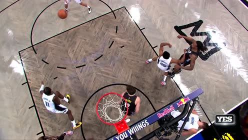 【NBA集锦】小乔丹今儿可真细腻 助攻布朗双手暴扣