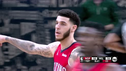 【NBA集锦】心有灵犀一点通 球哥连线锡安空接暴扣势大力沉