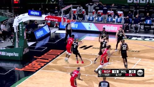 【NBA集锦】俩人配合炉火纯青 球哥再度喂饼锡安肆虐篮筐