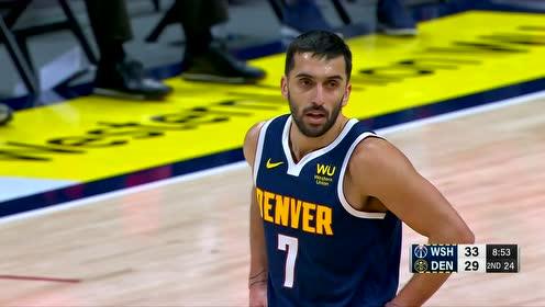 【NBA集錦】默契配合行云流水 坎卡爾連線哈爾滕施泰因內(nèi)線上籃建功