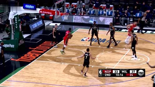 【NBA集锦】险些就又是一残暴扣篮 哈特妙传锡安空接隔人上篮