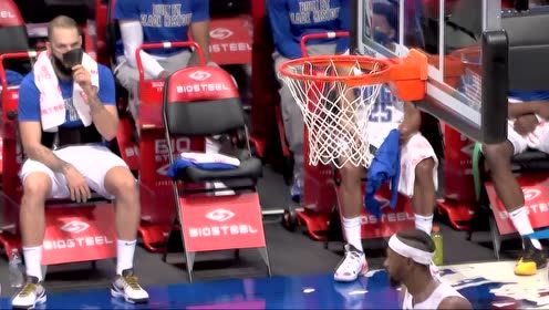 【NBA集锦】哈登单节乱砍13分 完全融入篮网体系