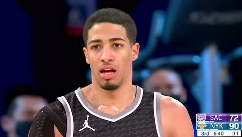 【NBA集锦】一个人的炫技舞台 兰德尔翻身跳投轻松写意