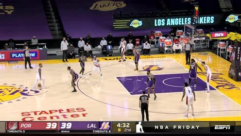 【NBA集锦】手长任性谁都能帽 塔克连连续请利拉德坎特吃火锅