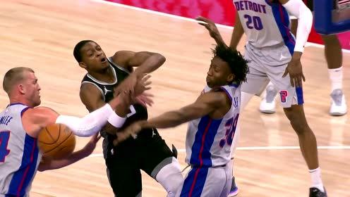 【NBA集錦】普朗姆利迎面按帽?？怂?薩迪克貝抓住機會擊地助飛杰克遜