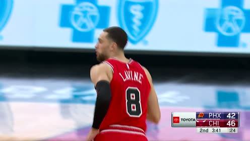 【NBA集锦】Zach LaVine (24 points) Highlights vs. Phoenix Suns