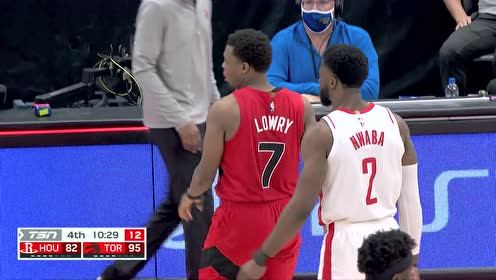 【NBA集錦】不拋棄不放棄 火箭8-0小高潮打停猛龍