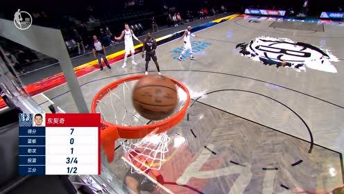 【NBA集錦】哈登防守太積極吃虧 東契奇四兩撥千斤挑籃2+1
