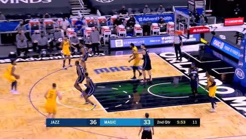 【NBA集錦】可算是得分了 米切爾三分手起刀落