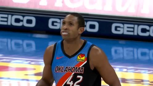 【NBA集锦】内外双核连线打出气势 亚历山大骚传霍福德双手暴扣