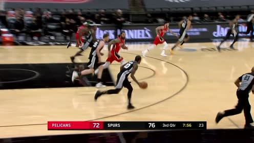 【NBA集锦】一点面子也不讲 珀尔特尔不讲理封盖布莱德索