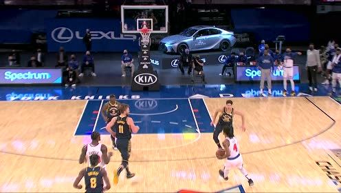 【NBA集錦】快攻轉(zhuǎn)換無解進(jìn)攻 羅斯仙人指路天秀三分壓哨