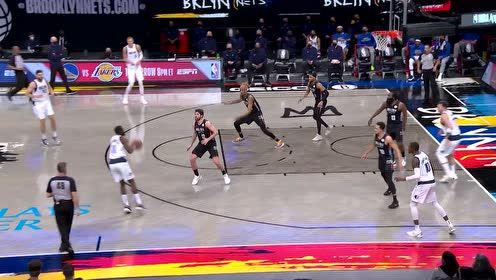 【NBA集錦】東契奇反擊回頭望月 哈達威心領(lǐng)神會三分一箭穿心