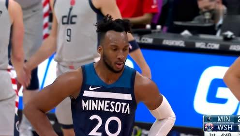 【NBA集錦】配合太舒服！奧科吉輪臂妙傳助飛范德比爾特舒展暴扣掛筐