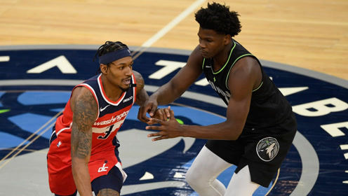 【NBA集錦】森林狼vs奇才前瞻 愛德華茲能否抵住威少比爾的沖擊
