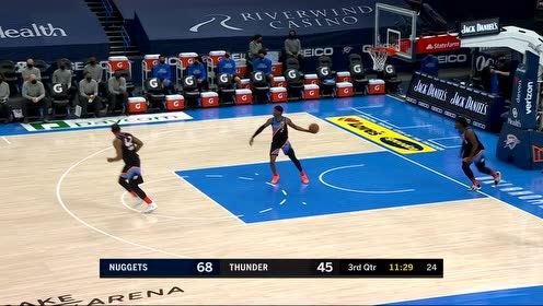 【NBA集锦】穆雷三分命中 贝兹利手起刀落完成回应