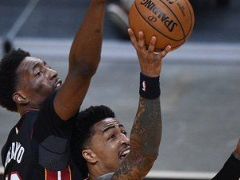 NBA常規(guī)賽：熱火109-99射落老鷹，豪取六連勝！