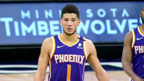 【NBA集錦】太陽vs森林狼第2節(jié)英文原聲回放