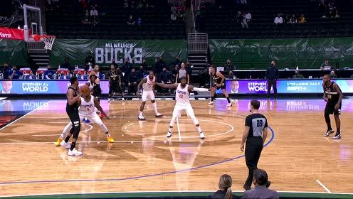 【NBA集锦】字母哥虚晃一枪 转身晃过伊巴卡就是单臂暴扣