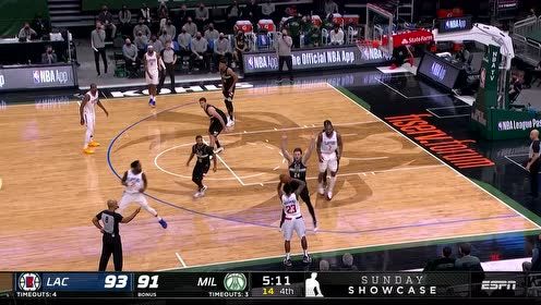 【NBA集锦】听说你霍勒迪是防守一阵 小卡翻身中投轻松教做人