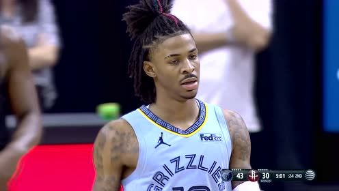 【NBA集錦】火箭狀態(tài)低迷 灰熊全民皆兵二節(jié)打出23-5進攻沖擊波