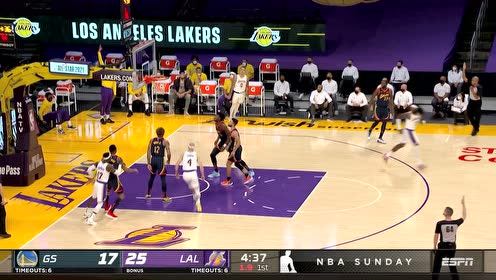 【NBA集錦】火力全開 庫茲馬底角接球抬手三分一箭穿心