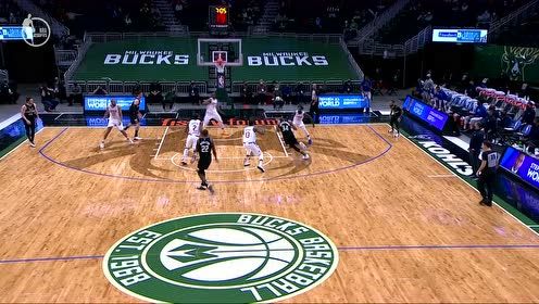 【NBA集锦】字母哥坦克突进威力强猛 乔治小卡只能目送他起飞