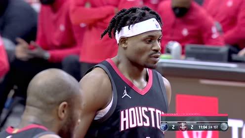 【NBA集锦】开场来个下马威!豪斯见缝插针强硬出手打成2+1