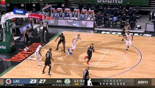【NBA集锦】保罗突破如过清晨马路 闲庭信步取下两分