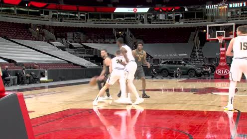 【NBA集錦】拉文閃轉(zhuǎn)騰挪吸引防守 瓦倫丁底角干拔三分命中靶心